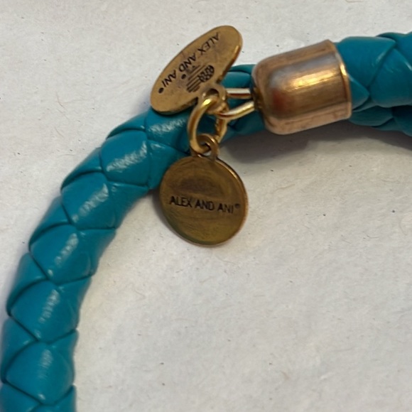 Alex and Ani bracelet teal - Picture 4 of 4